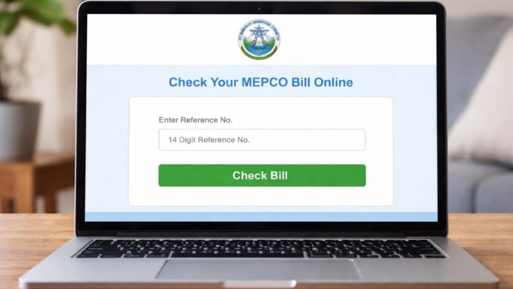 MEPCO Online Bill Check – Enter 14 Digit Reference Number to Check MEPCO Electricity Bill Online