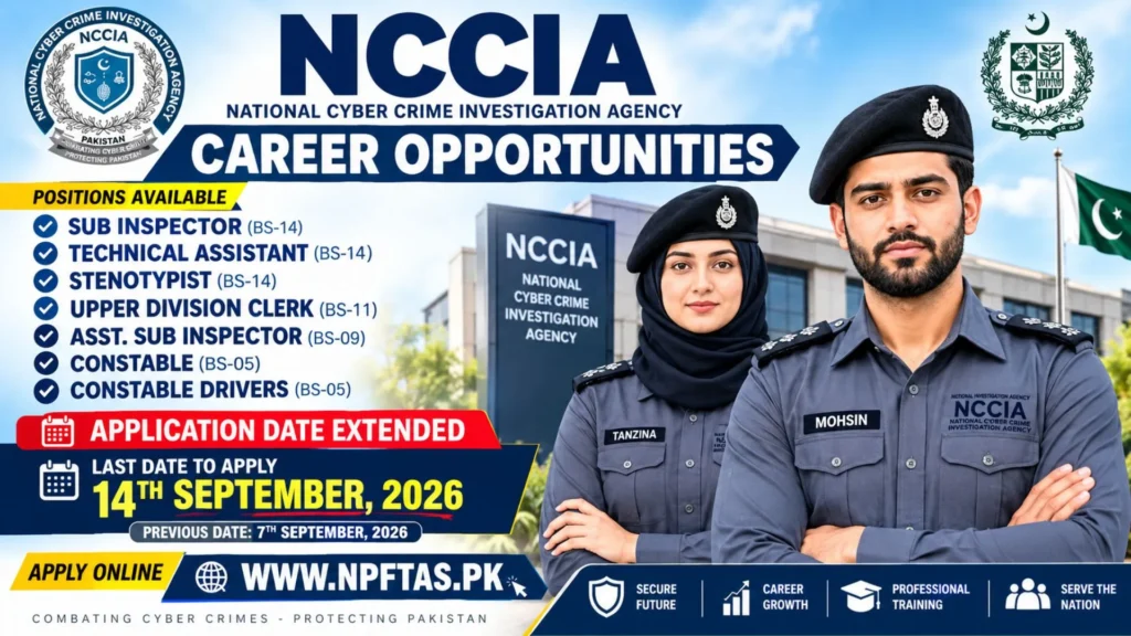 NCCIA Jobs 2026 National Cybercrime Investigation Agency recruitment